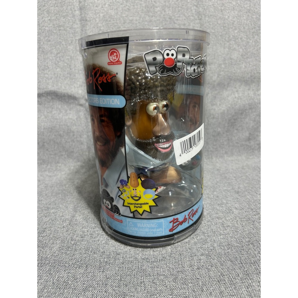 Poptaters Bob Ross Collectors Edition 15 Parts Mr. Potato Head Interchangeable